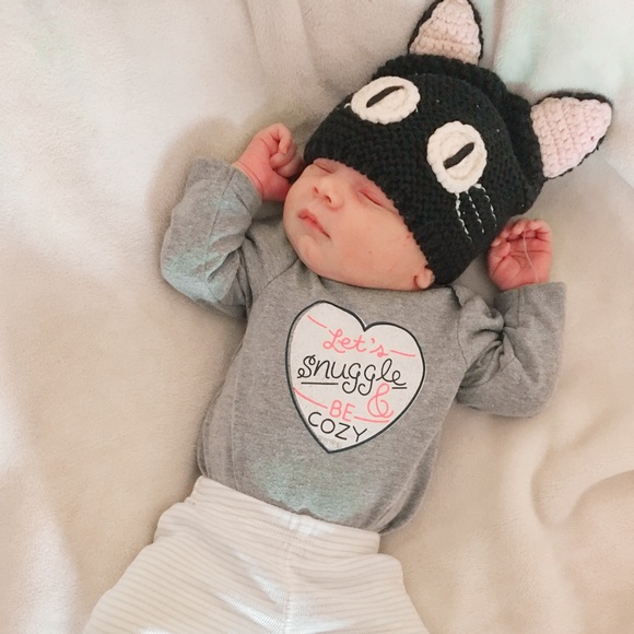 babyGap Kitty Ears Knit Hat - Picture 5 of 7